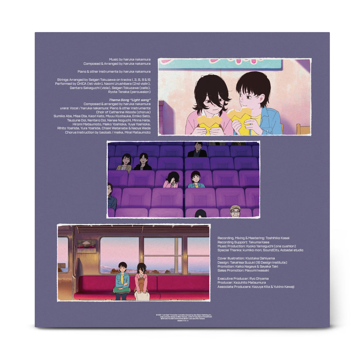 haruka nakamura - Look Back (Original Motion Picture Soundtrack) - LP