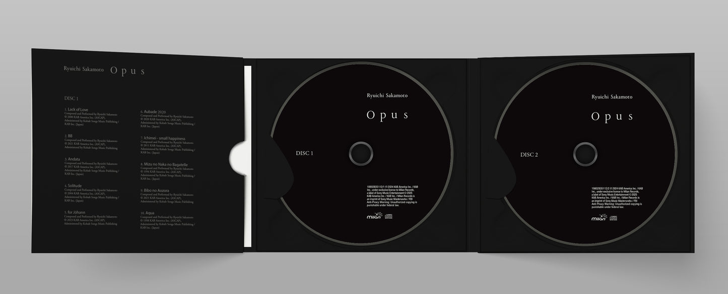 Ryuichi Sakamoto - Opus CD