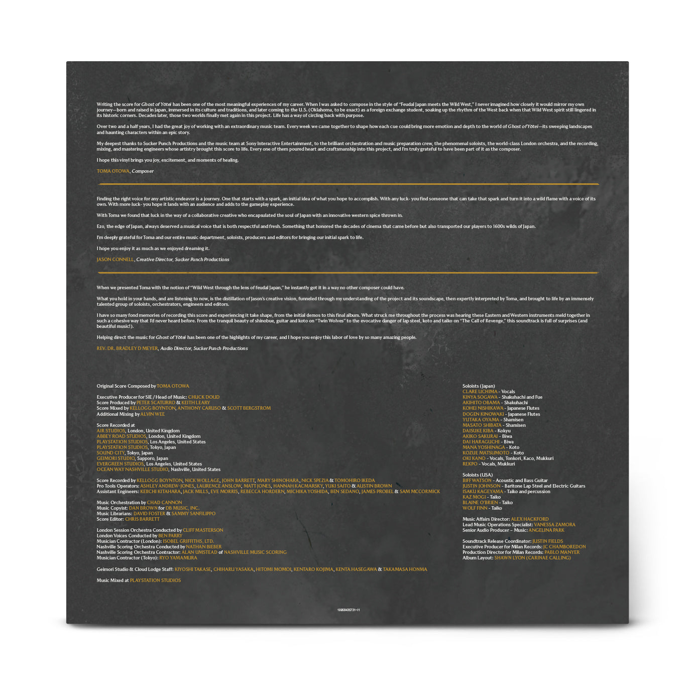 Ghost of Yōtei (Original Video Game Soundtrack) - 2LP