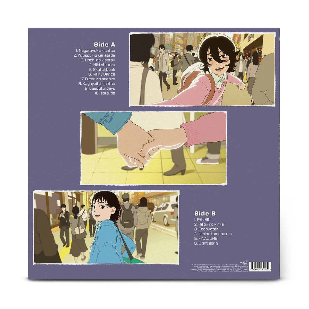 haruka nakamura - Look Back (Original Motion Picture Soundtrack) - LP