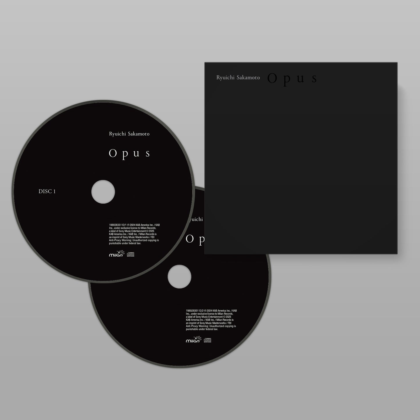 Ryuichi Sakamoto - Opus CD