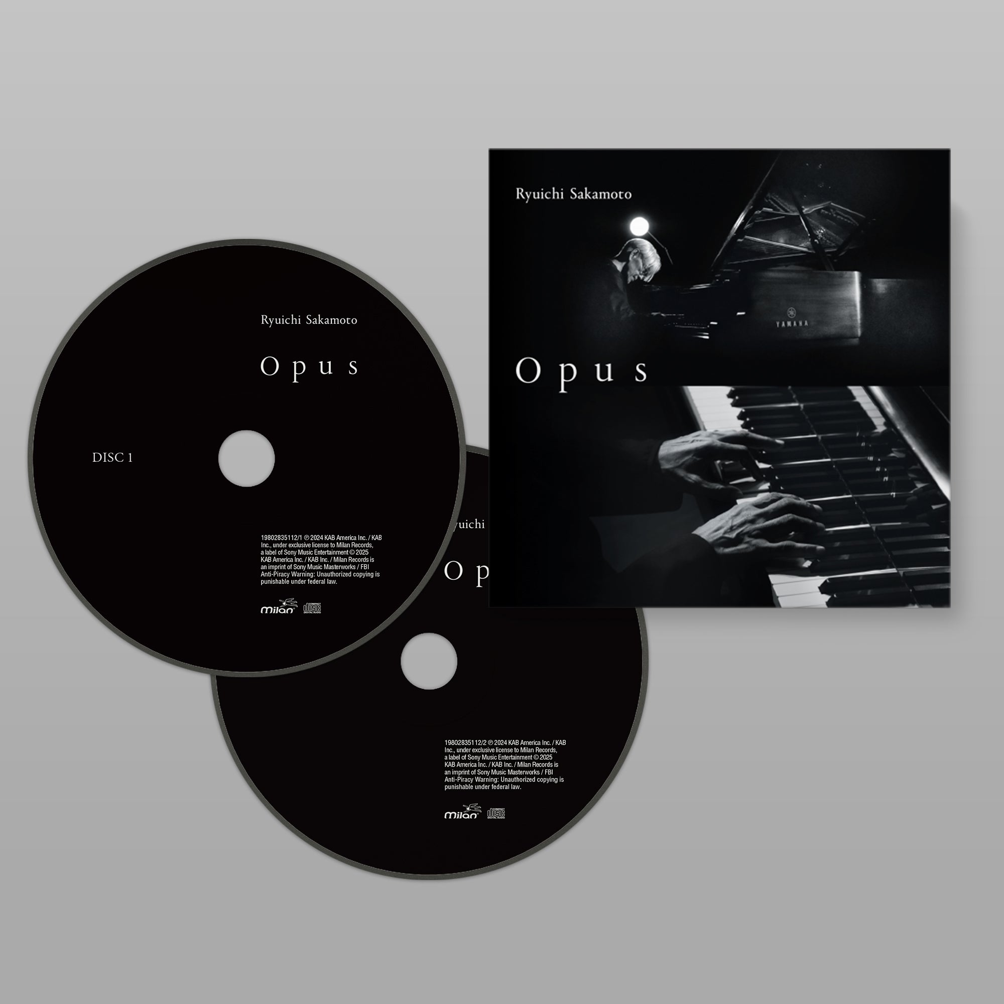 Ryuichi Sakamoto - Opus CD – Milan Records