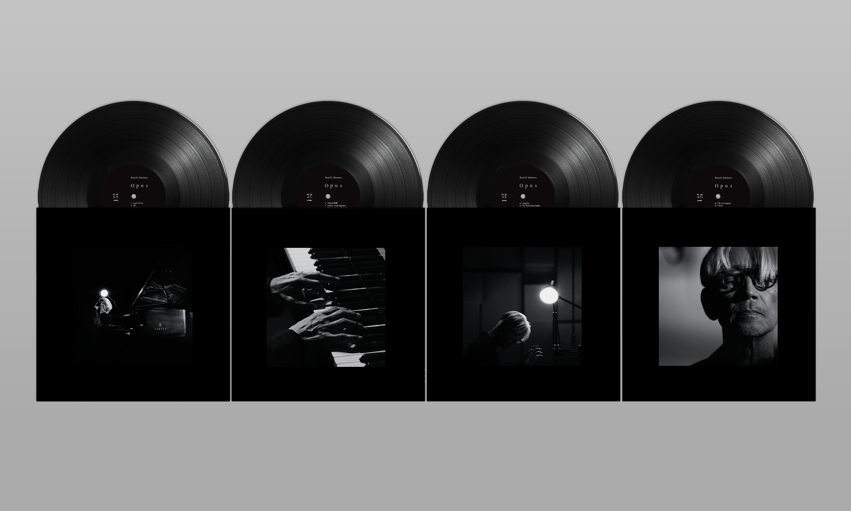 Ryuichi Sakamoto - Opus LP – Milan Records