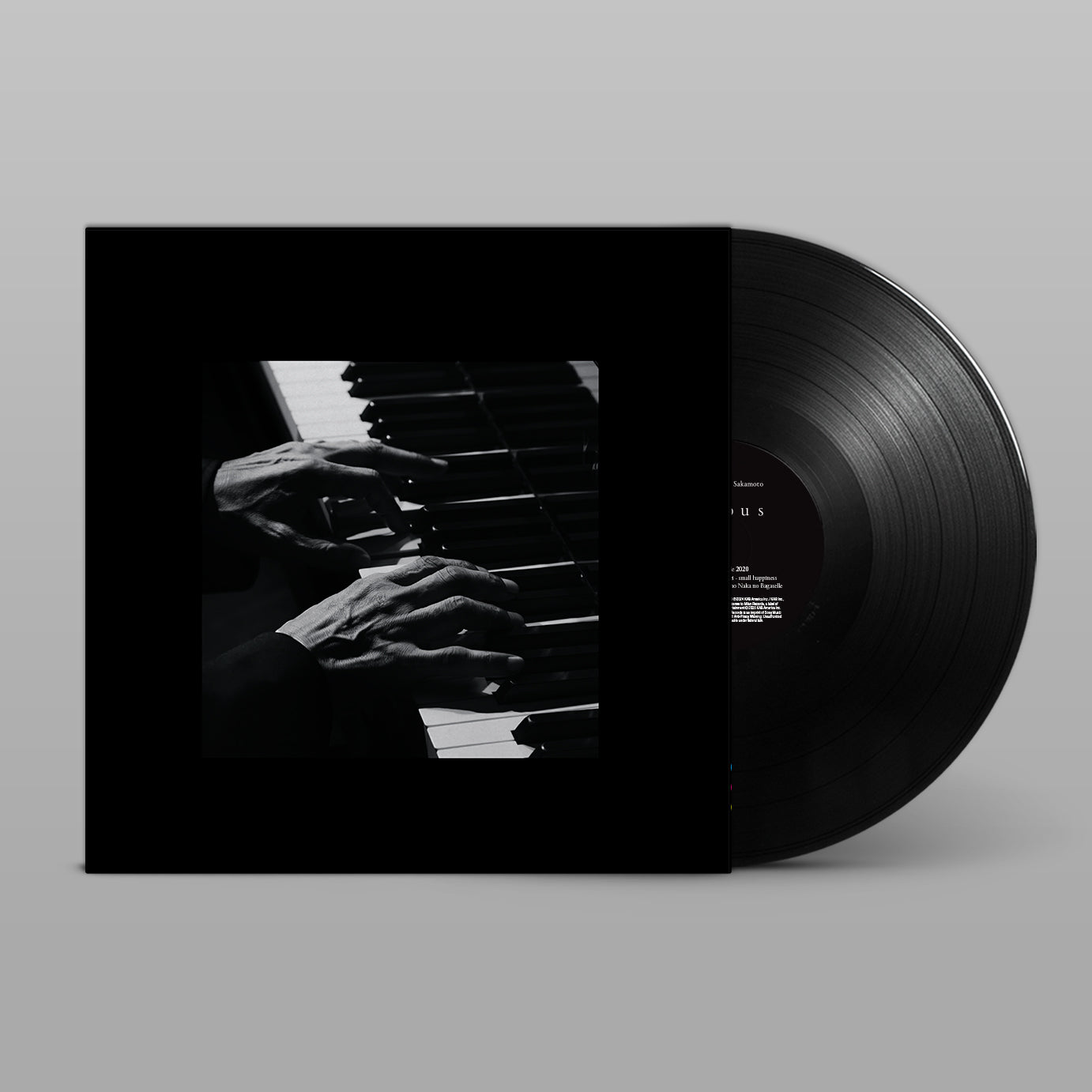 坂本龍一Ryuichi Sakamoto/LP /BTTB/apua/opus Ryuichi Sakamoto - Opus LP – Milan Records