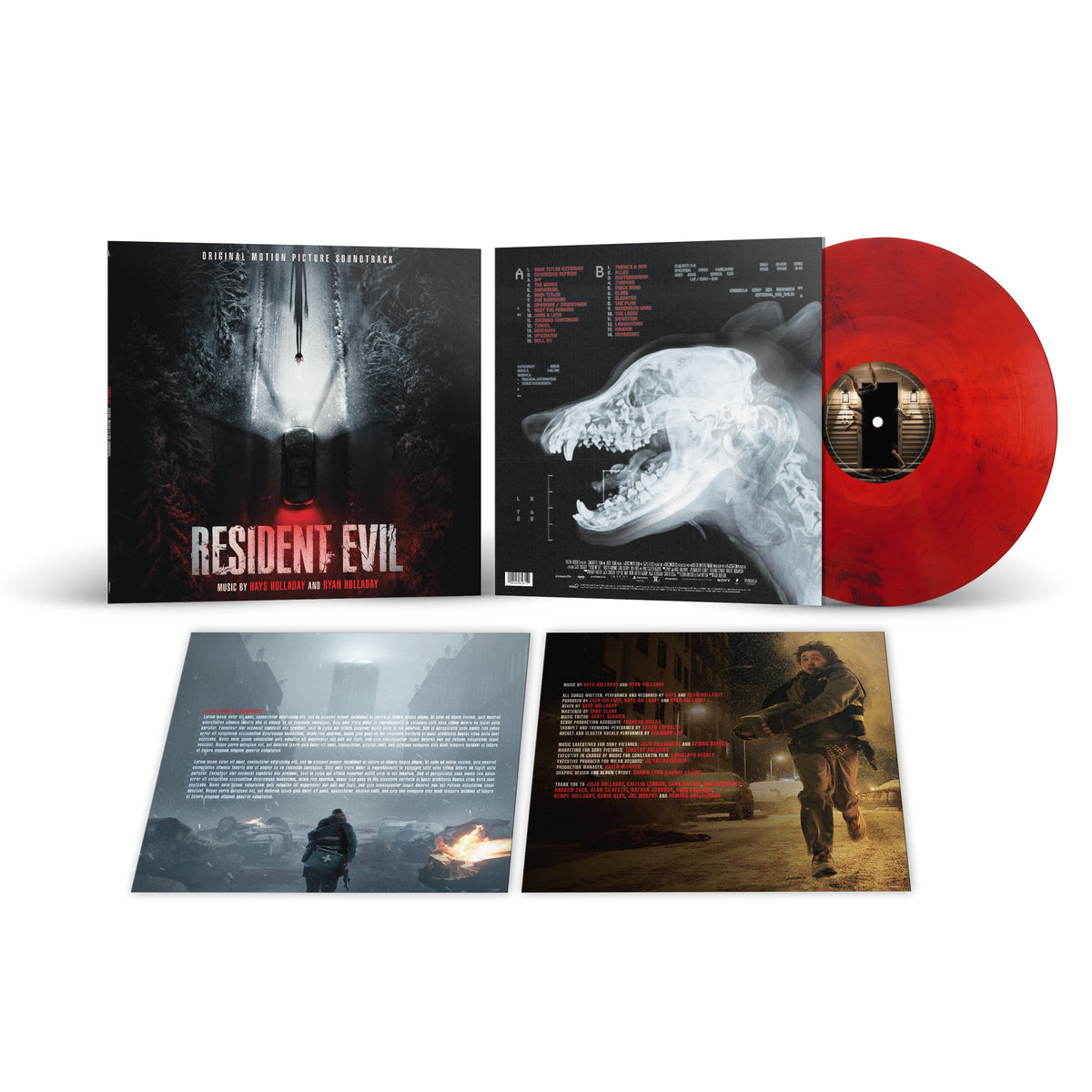 Hays Holladay, Ryan Holladay - Resident Evil (Original Motion Picture Soundtrack) - LP
