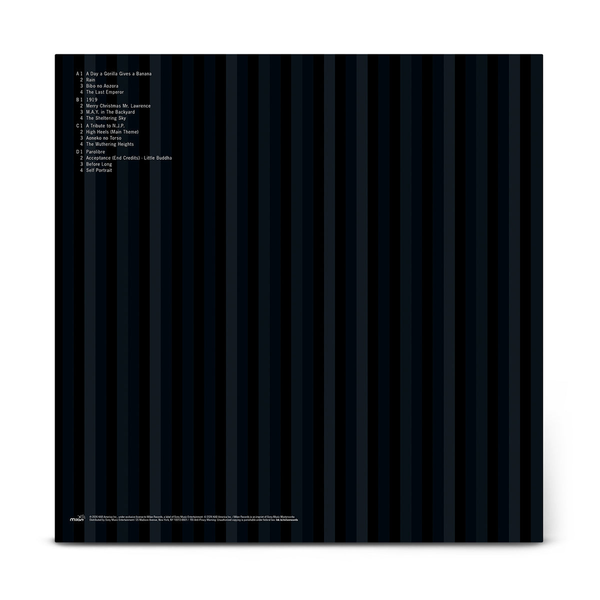 Ryuichi Sakamoto - 1996 - LP