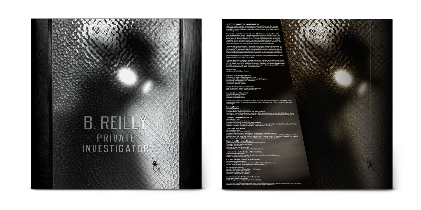 Kris Bowers & Michael Dean Parsons  (Spider-Noir (Prime Original Series Soundtrack) - LP