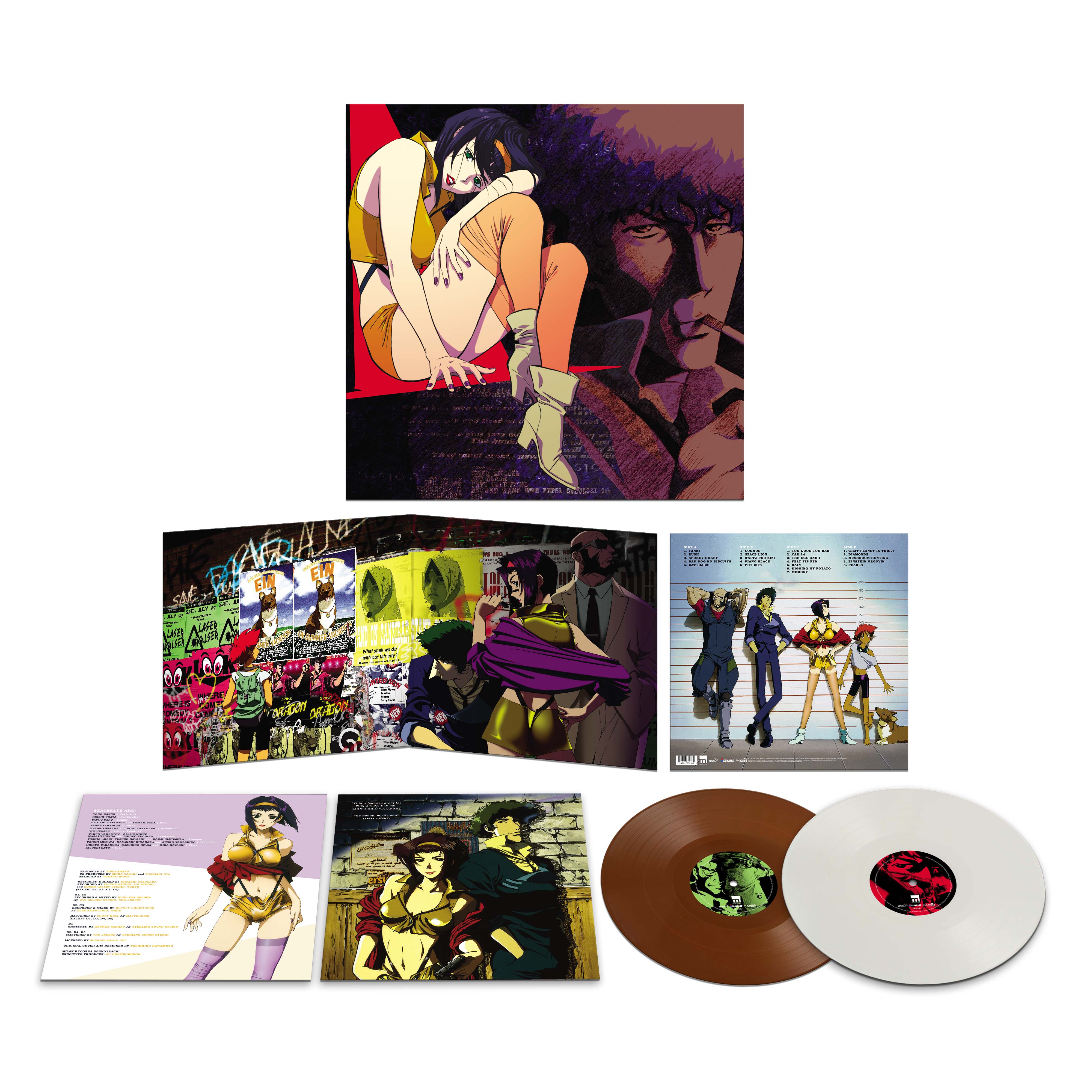 SEATBELTS - Cowboy Bebop (Original Series Soundtrack) - 2X LP