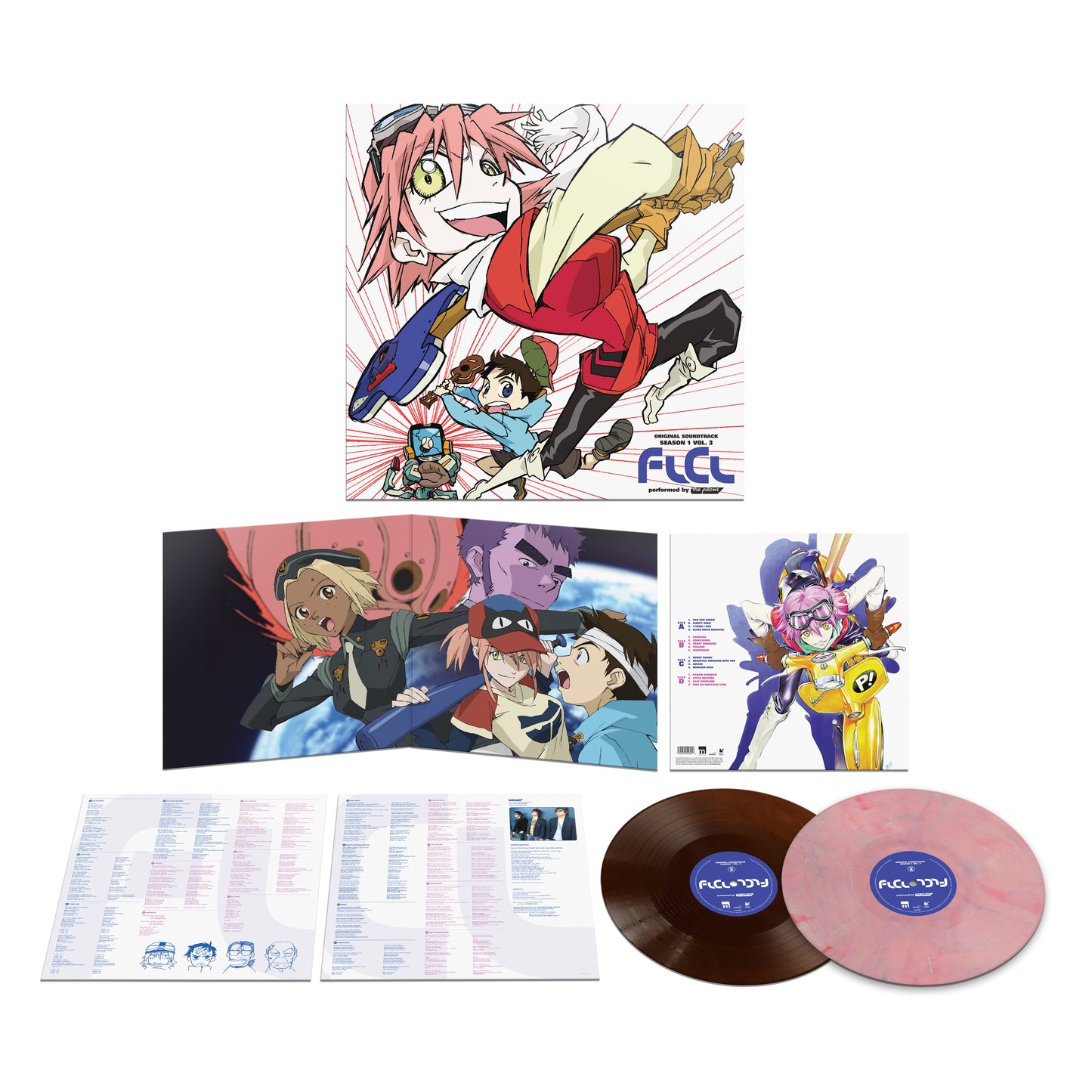 the pillows - FLCL Season 1 Vol. 3 (Original Soundtrack) - 2x Vinyl LP